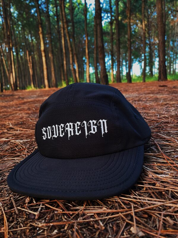 Boné Five Panel Preto Sovereign - Imagem 3