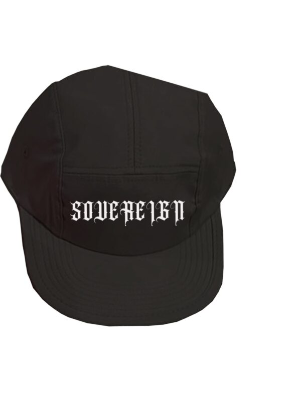 Boné Five Panel Preto Sovereign