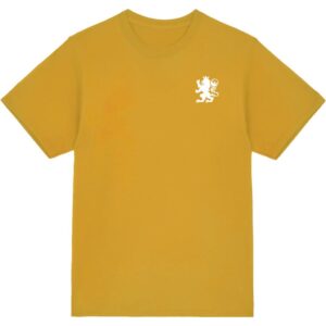 Camiseta Mostarda Leão