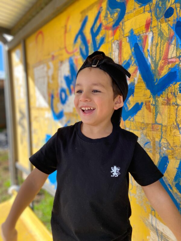 Camiseta Preta Leão (infantil) - Imagem 3