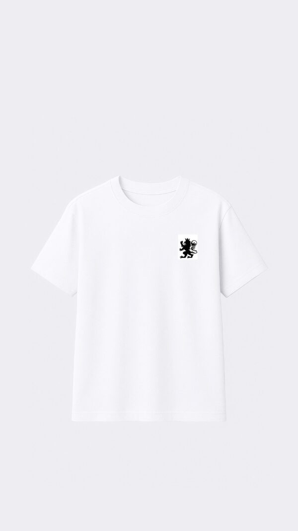 Camiseta Branca Leão (infantil)