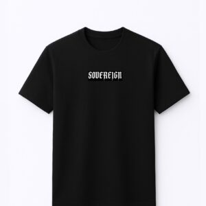 Camiseta Preta Sovereign