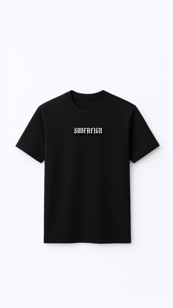 Camiseta Preta Sovereign