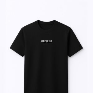 Camiseta Preta Sovereign (infantil)