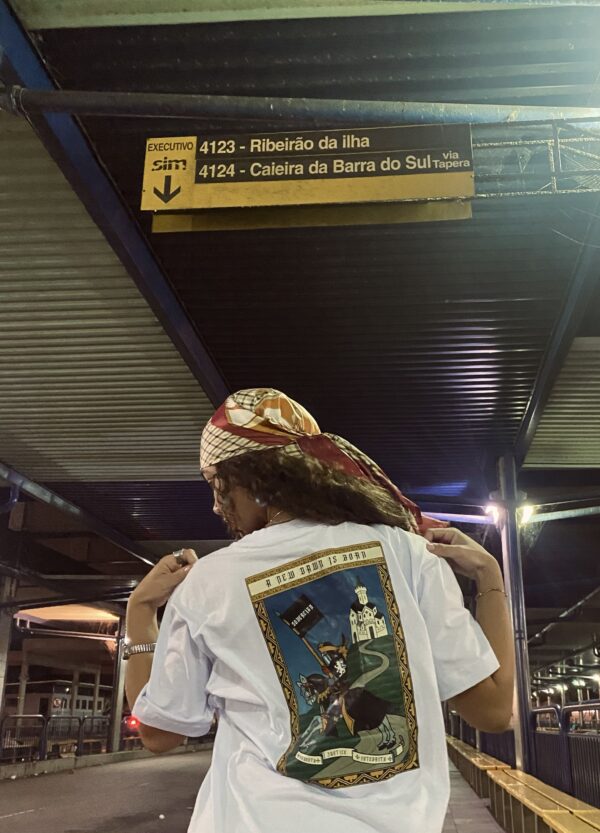 Camiseta Branca Guerreiro - Imagem 4